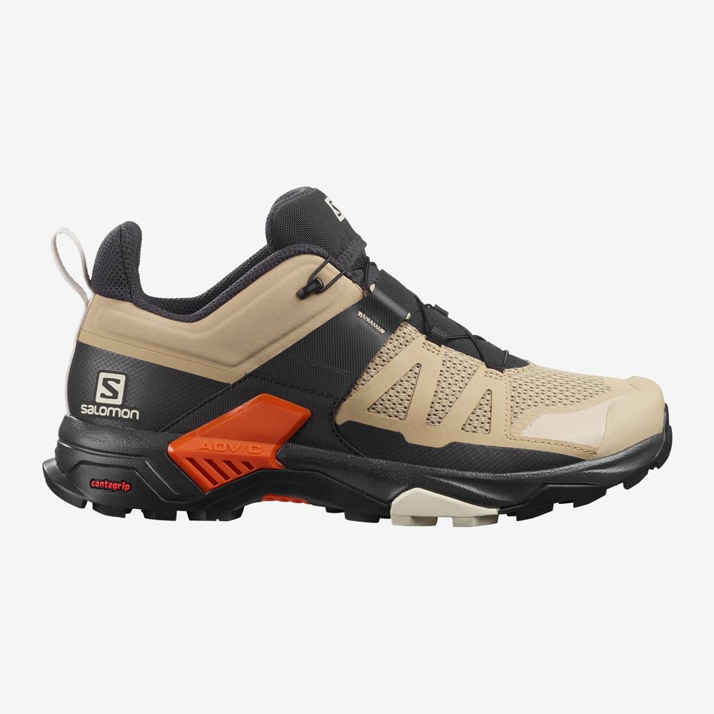 Salomon Israel X ULTRA 4 - Mens Hiking Shoes - Beige (LCQW-28054)